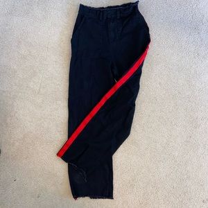 🔥Red Stripe Pants SIZE SMALL